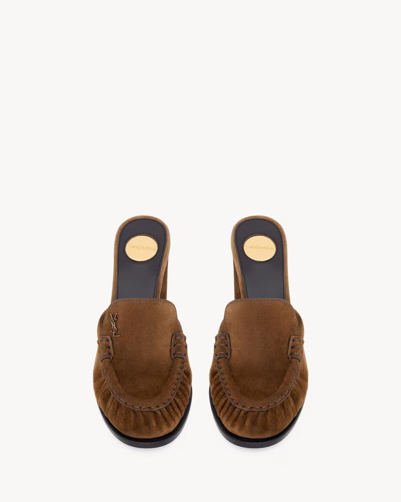 MULE LE LOAFER EN SUEDE