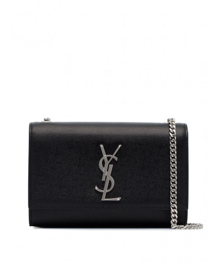 Saint Laurent petit sac à bandoulière Kate en cuir grainé