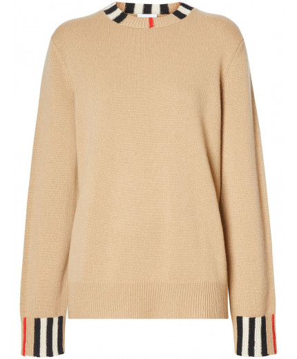 Burberry pull à bordures Icon Stripe