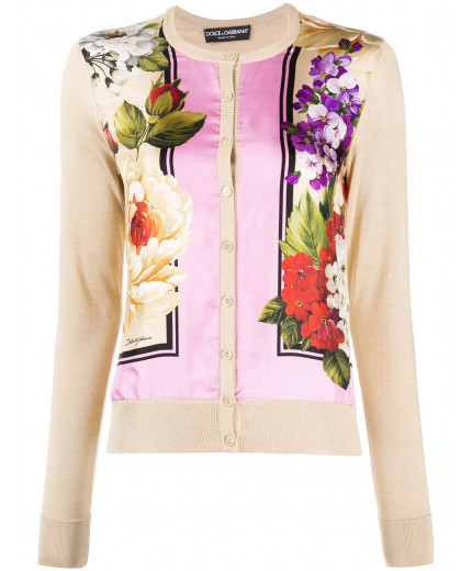 Dolce & Gabbana cardigan à fleurs