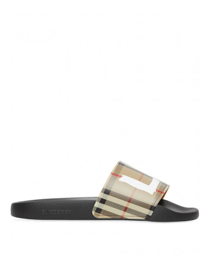 Burberry slippers Love à imprimé Vintage Check