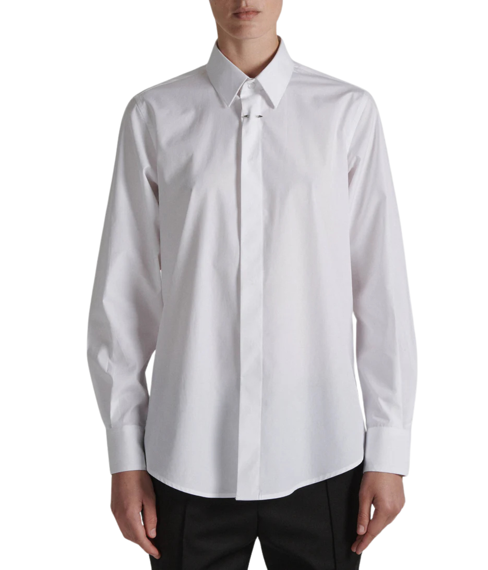 CHEMISE EN POPELINE DE COTON