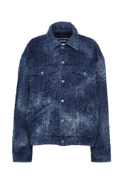 VESTE FURRY DENIM