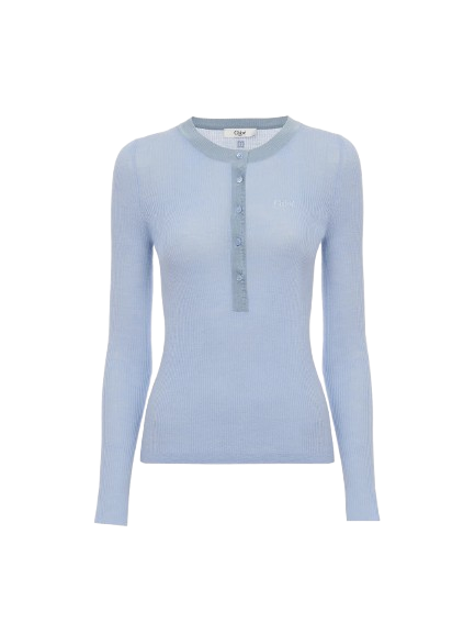 PULL HENLEY EN MAILLE DE LAINE EXTRAFINE