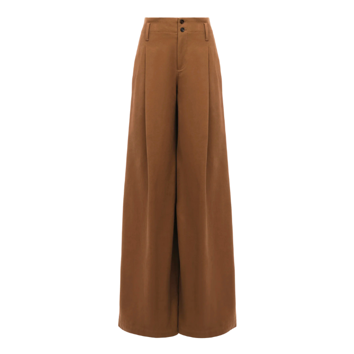 PANTALON TAILLE HAUTE LARGE