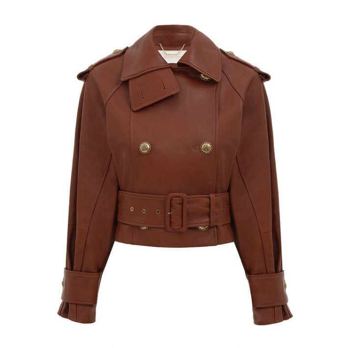 TRENCH COURT EN CUIR HYPNOTIC