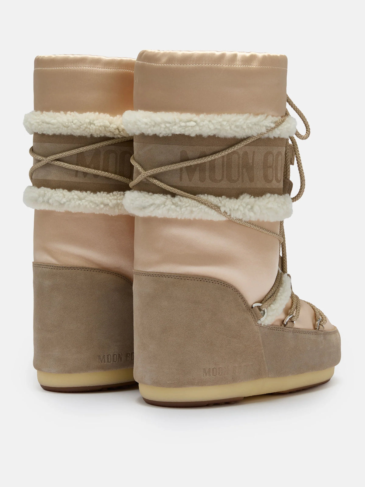 BOTTE ICON PEARLY PLUS PÊCHE ET BEIGE