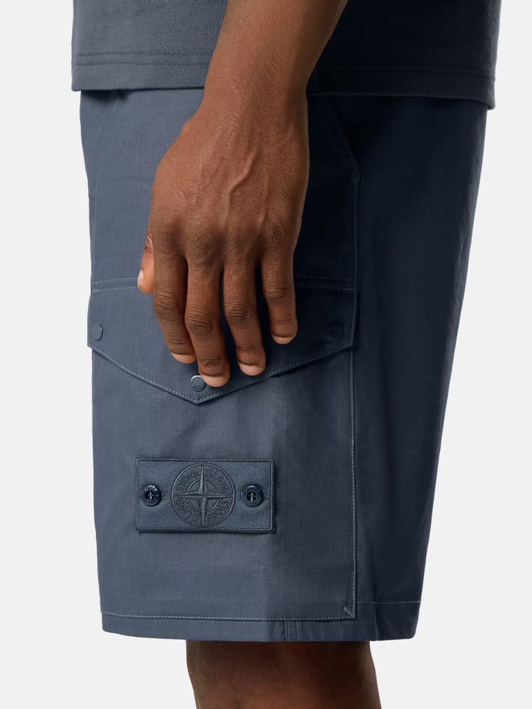 SHORT LL-WEATHER COTTON CANVAS_S.I. GHOST