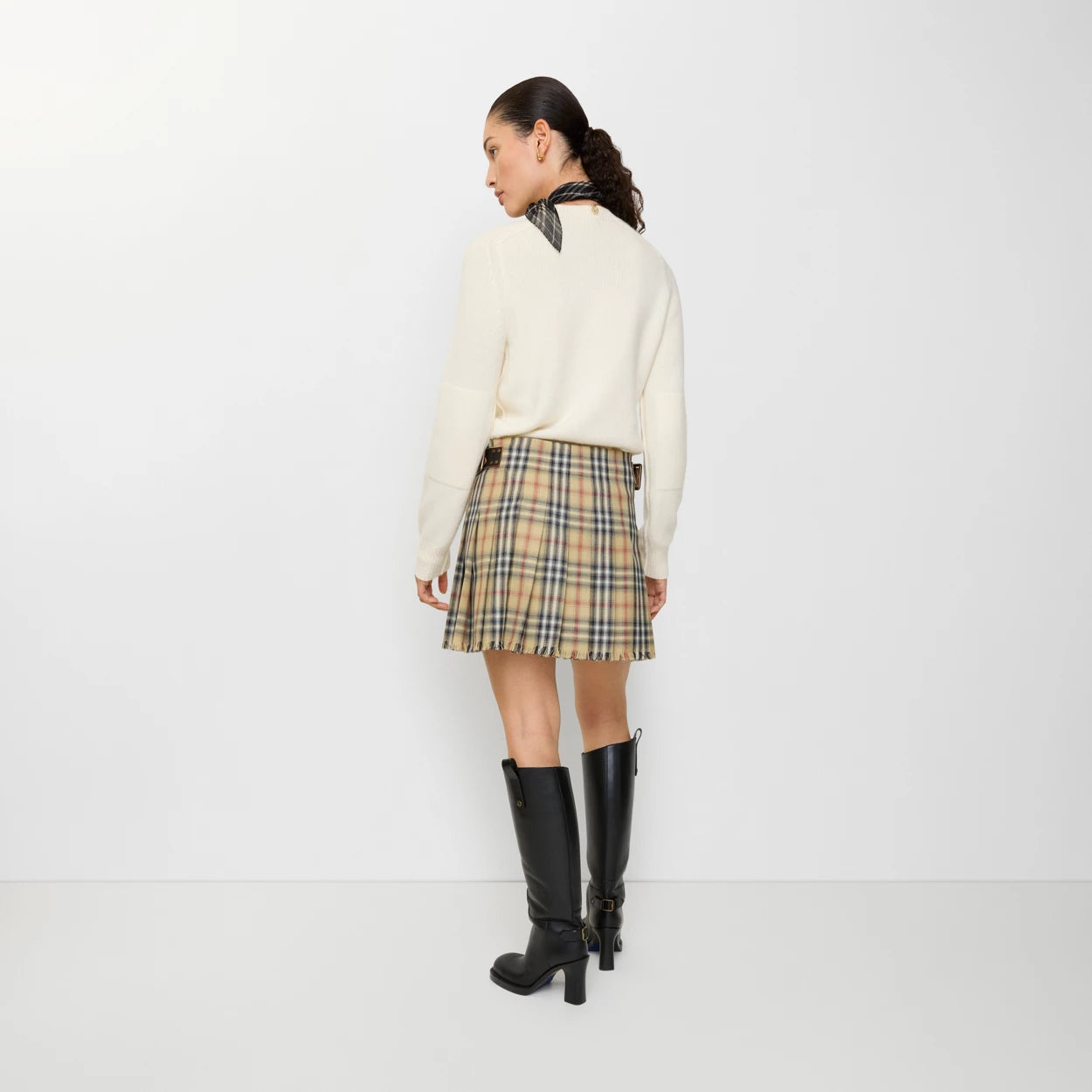 MINI KILT EN LAINE CHECK