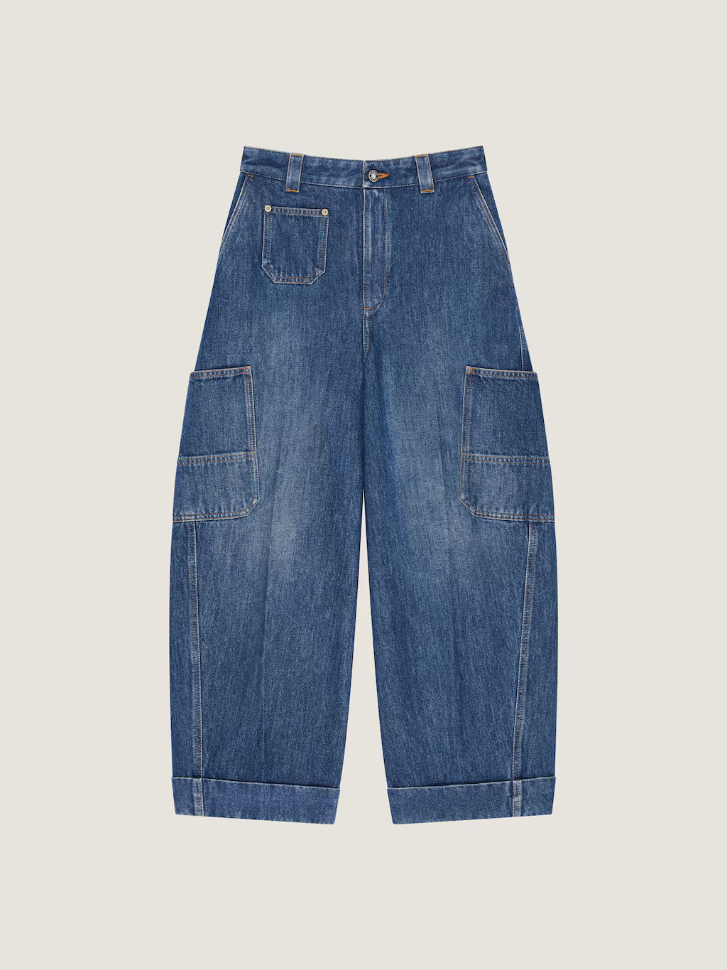 JEAN CARGO CROPPED