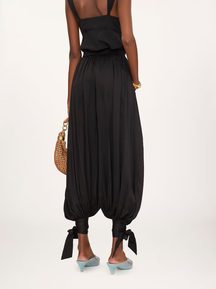 PANTALON FLUIDE PLISSE