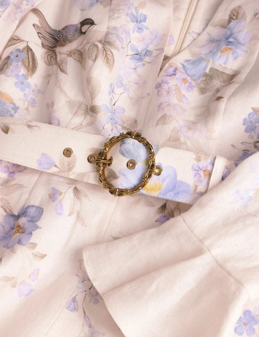 MINI ROBE LUNA PLUNGE COLLECTION SONGBIRD D'EN BLEU