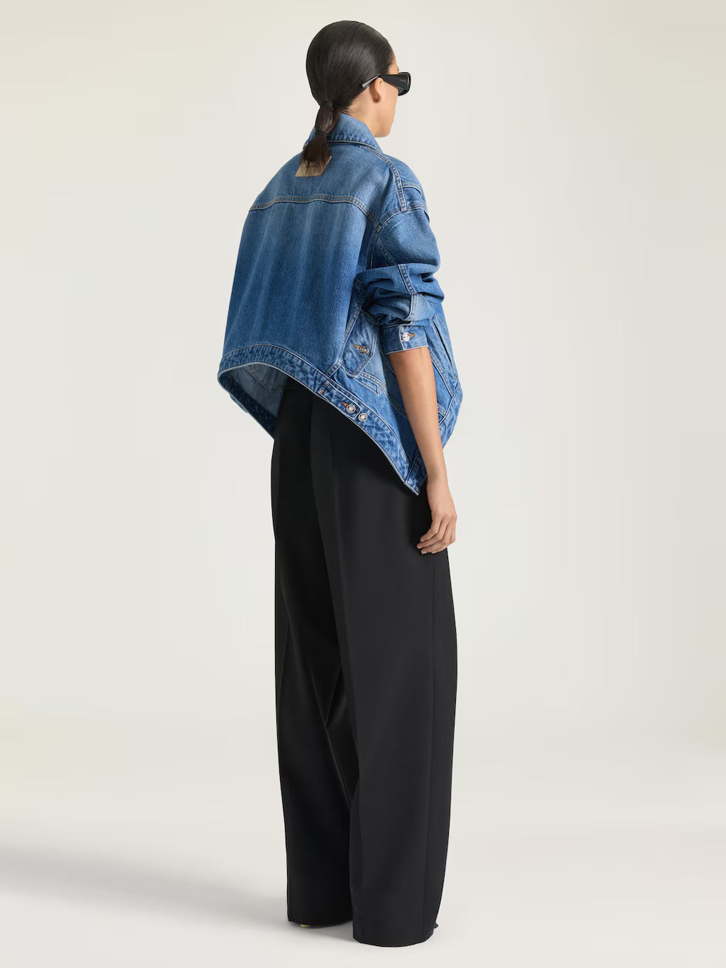 BLOUSON TRAPEZE DENIM