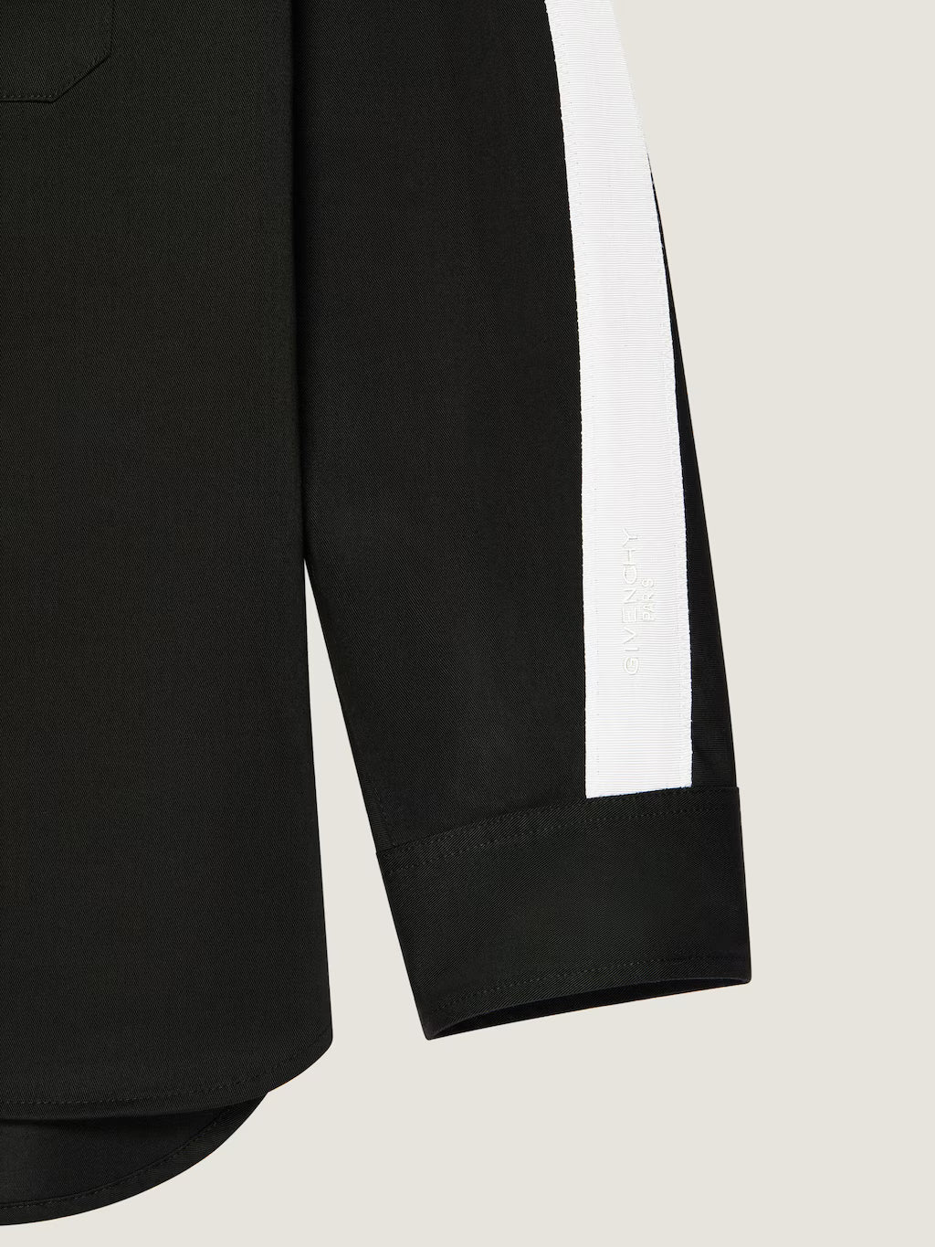 SURCHEMISE COUTURE SEAM EN COTON GROS GRAIN