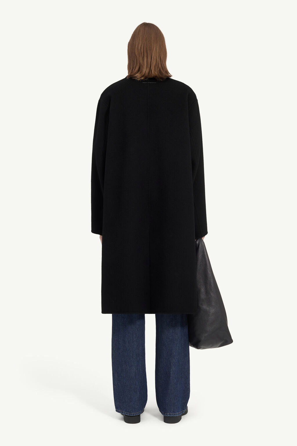MANTEAU EN LAINE DOUBLE FACE