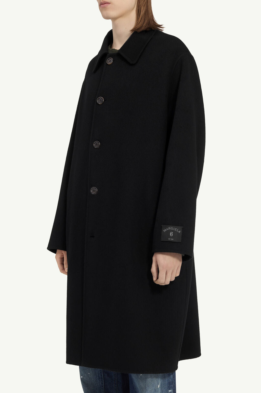 MANTEAU EN LAINE DOUBLE FACE