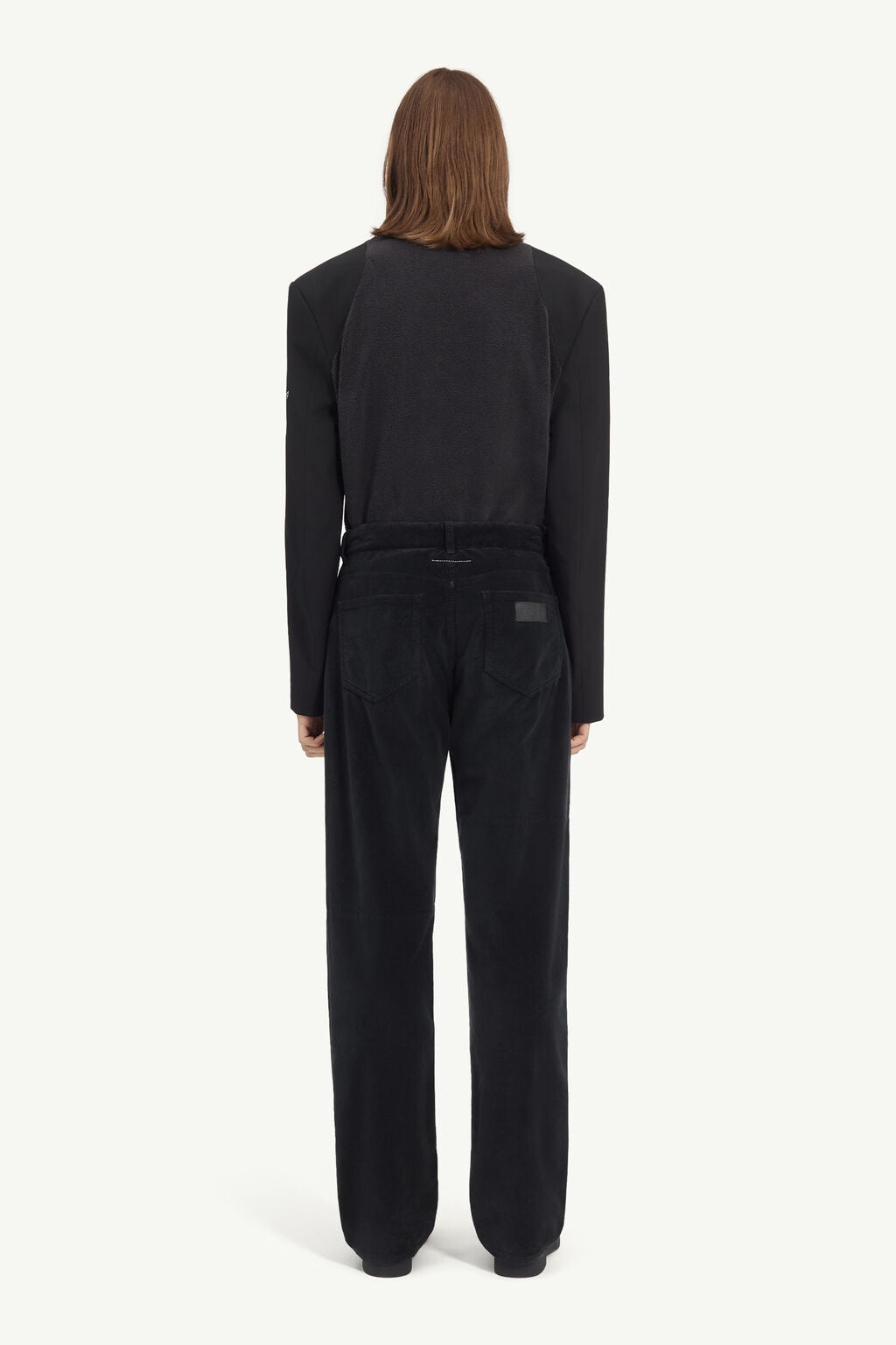 PANTALON SURTEINT EN MOLESKINE