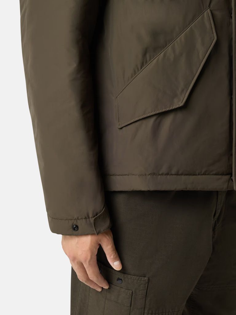 VESTE À CAPUCHE MATELASSÉE DÉPERLANTE