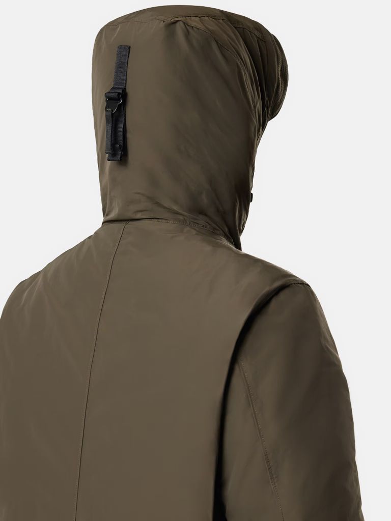 VESTE À CAPUCHE MATELASSÉE DÉPERLANTE