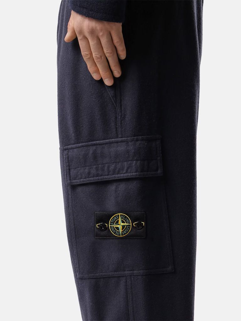 PANTALON DE SURVÊTEMENT COUPE AMPLE AVEC BAS DE JAMBES ÉLASTIQUÉS