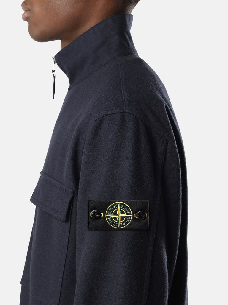 SURCHEMISE ZIPPÉE COUPE CONFORT AVEC POIGNETS ÉLASTIQUES