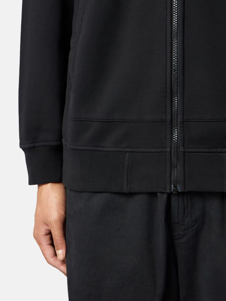 SWEAT SHIRT ZIPPÉ À CAPUCHE COUPE REGULAR