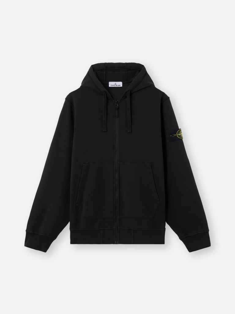 SWEAT SHIRT ZIPPÉ À CAPUCHE COUPE REGULAR