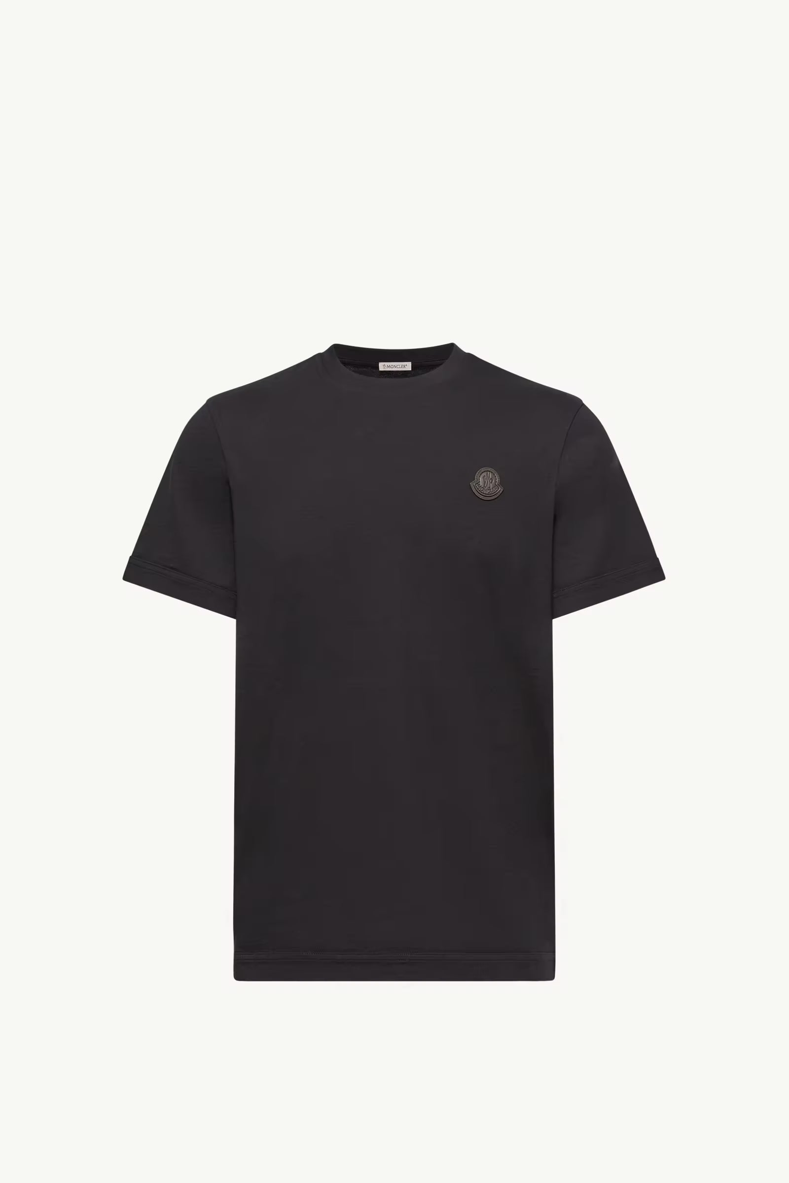 TSHIRT EN COTON À DOUBLE LOGO