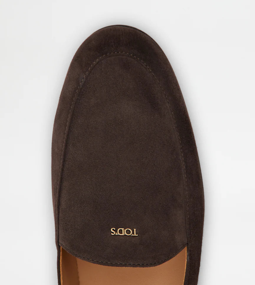 MOCASSIN SABOT EN CUIR VELOURS