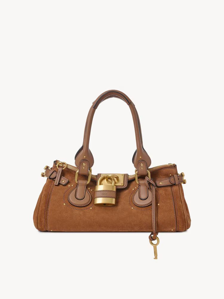 SAC PADDINGTON EN CUIR VELOURS