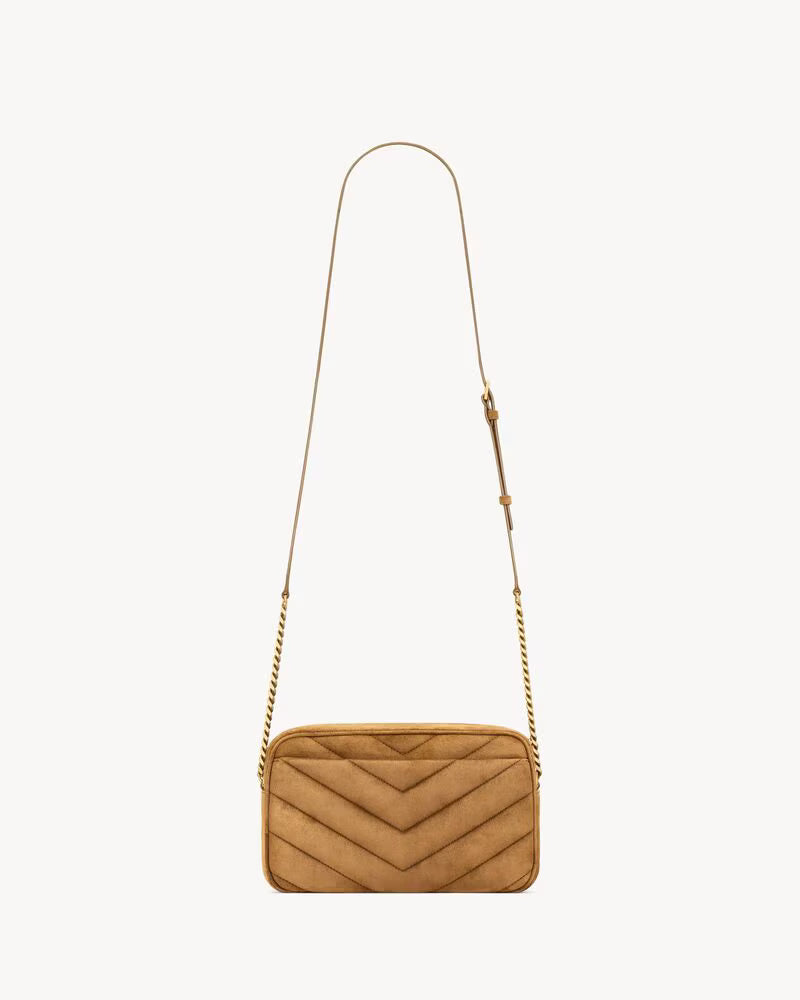 SAC LOULOU CAMERA BAG EN SUÈDE