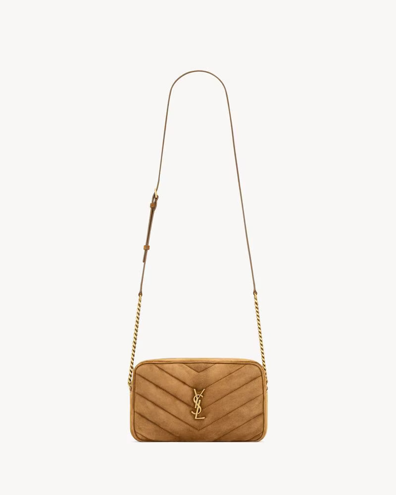 SAC LOULOU CAMERA BAG EN SUÈDE