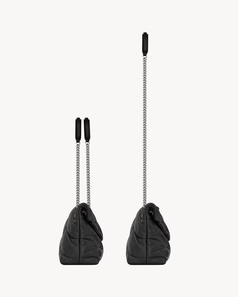 SAC PUFFER SMALL EN CUIR D'AGNEAU
