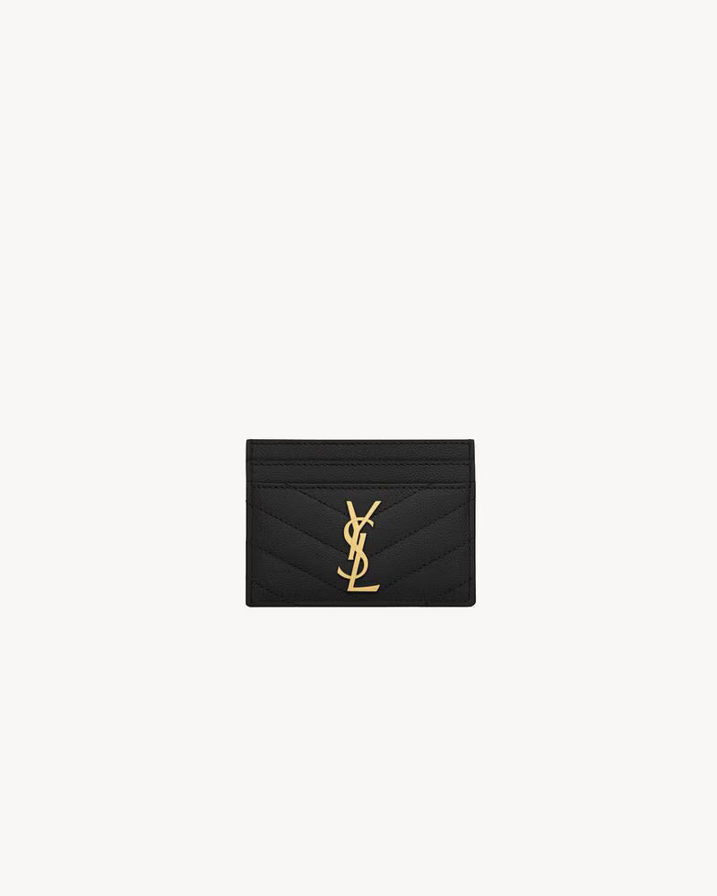 PORTE-CARTES CASSANDRE EN CUIR GRAIN DE POUDRE