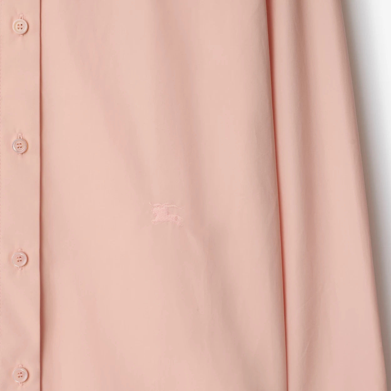 CHEMISE DROITE EN POPELINE DE COTON