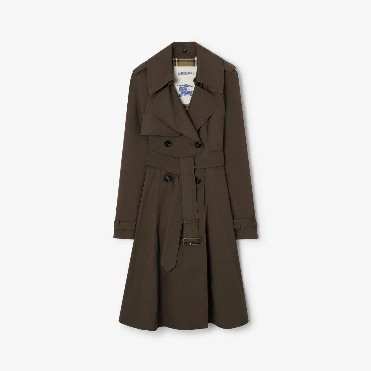 TRENCH LONG PEMBURY EN GABARDINE