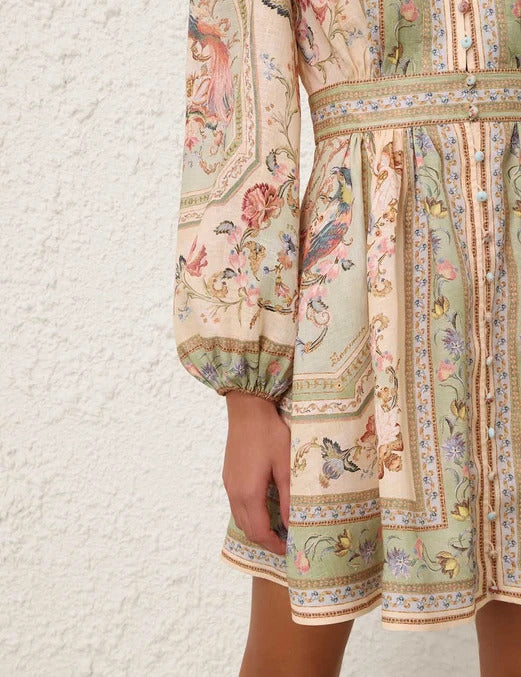 MINI ROBE PLONGEANTE ROSELIGHT