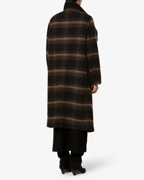 MANTEAU GIHAN EN LAINE
