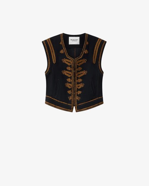 GILET EDMEE EN DENIM