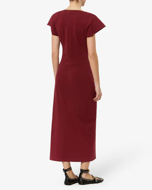 ROBE LONGUE CACHE-COEUR NADRA