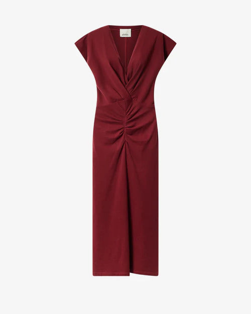 ROBE LONGUE CACHE-COEUR NADRA