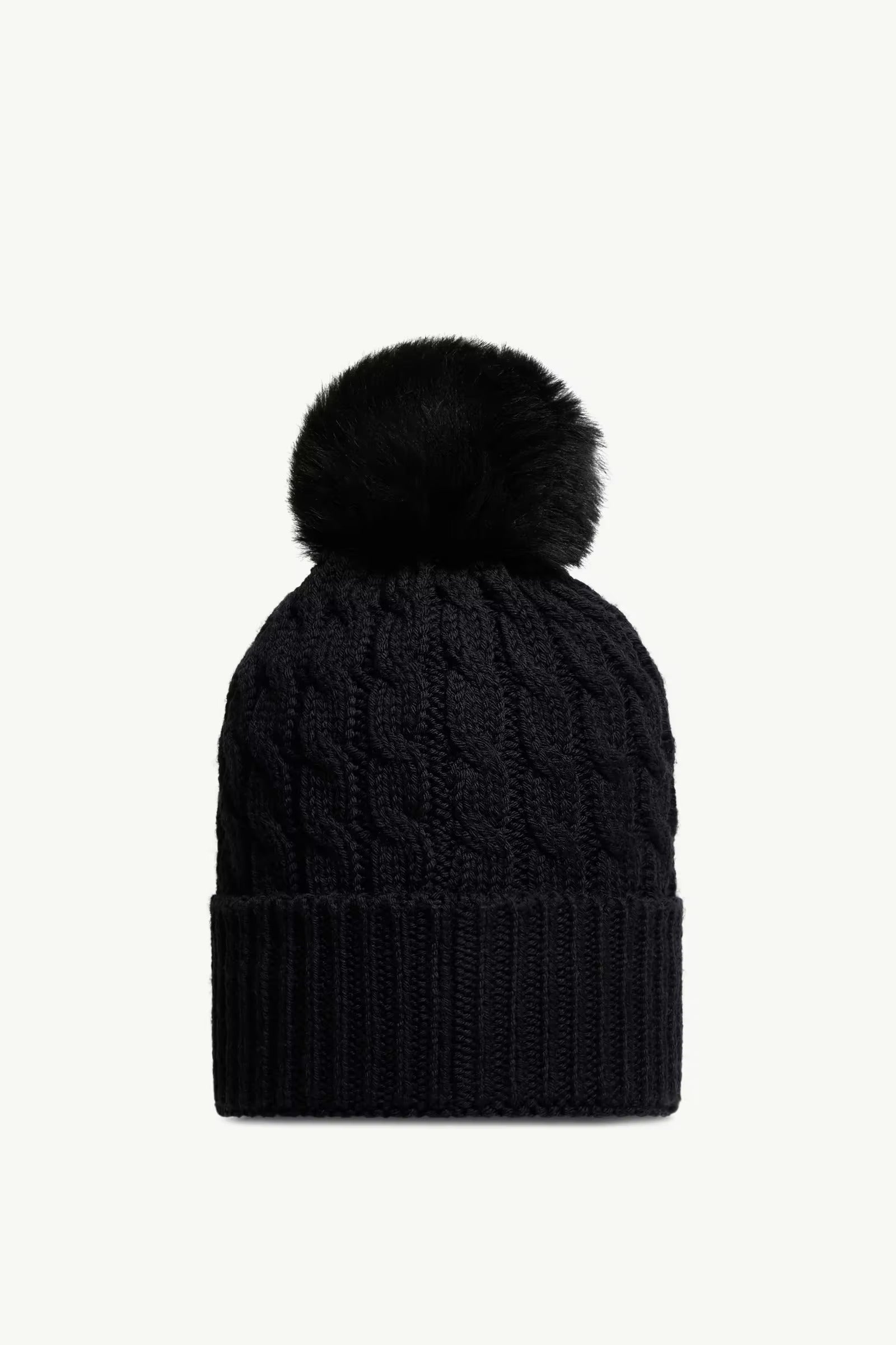 BONNET EN LAINE AVEC POMPON