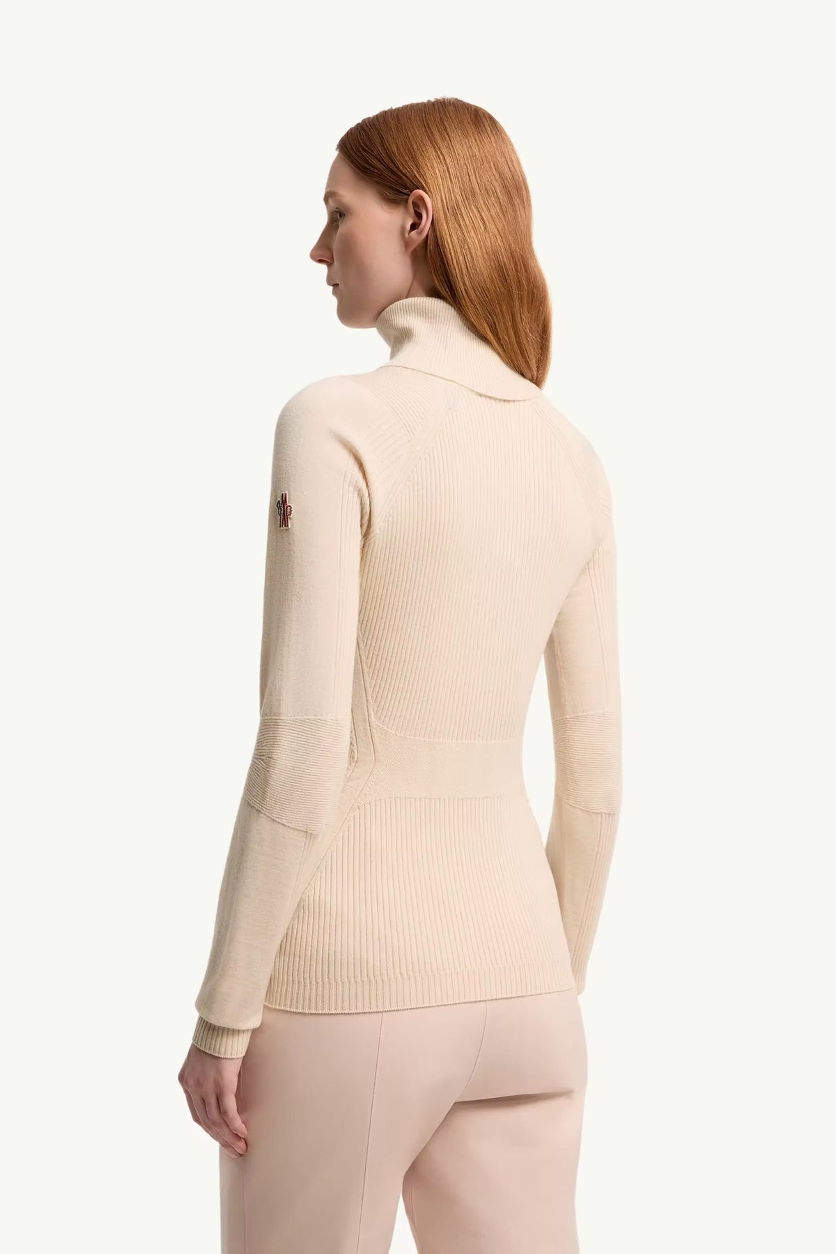 PULL À COL ROULÉ EN LAINE MÉLANGÉE