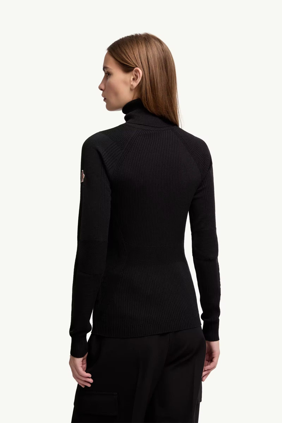 PULL À COL ROULÉ EN LAINE MÉLANGÉE