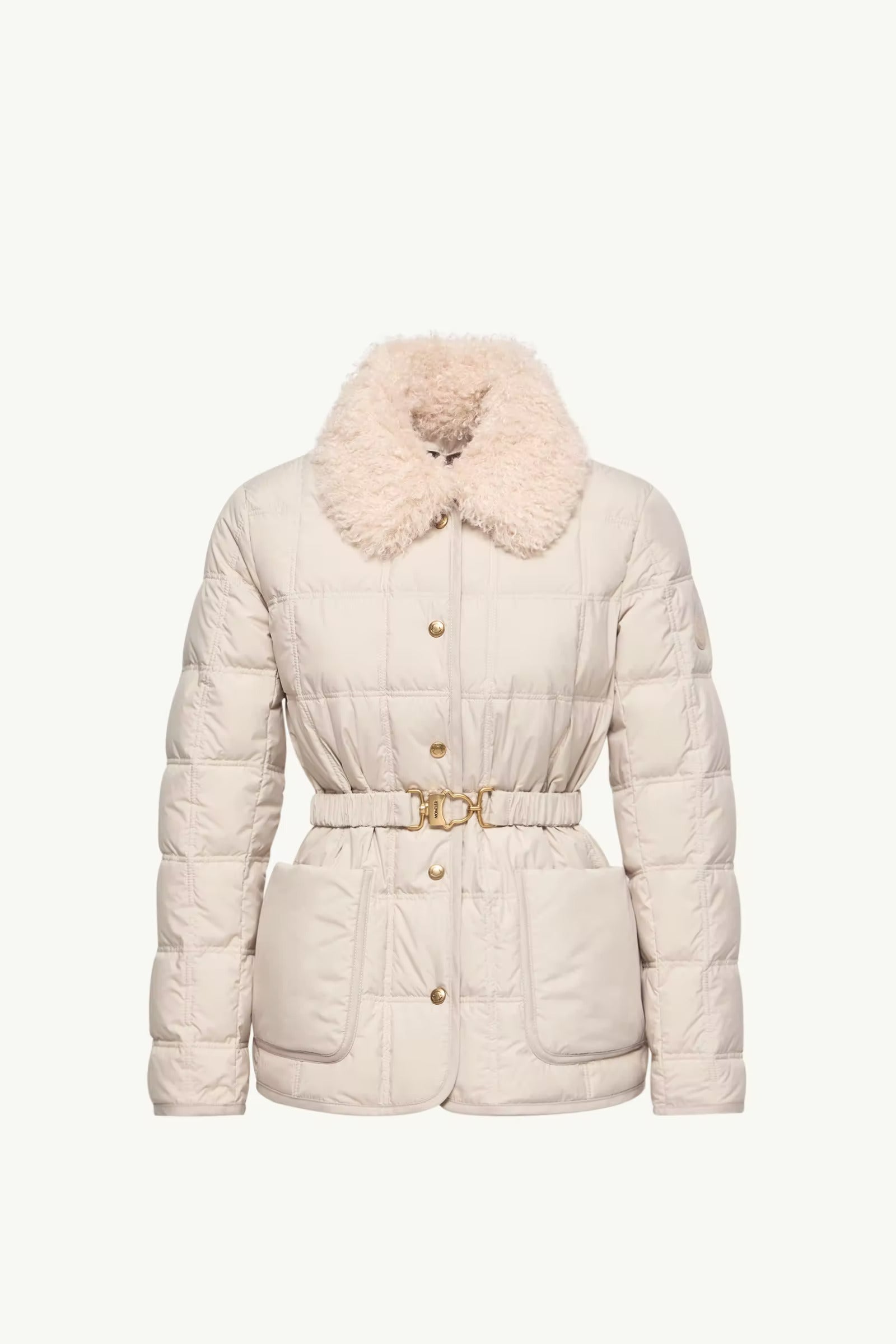 DOUDOUNE COURTE CEINTURE CYGNES