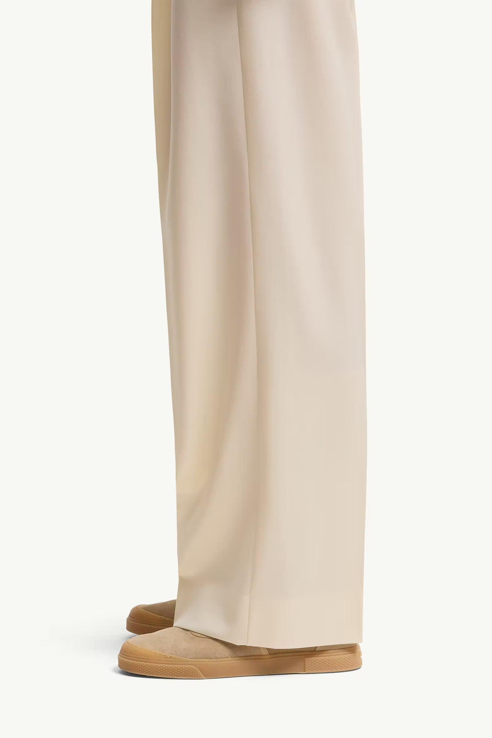 PANTALON EN GABARDINE DE LAINE