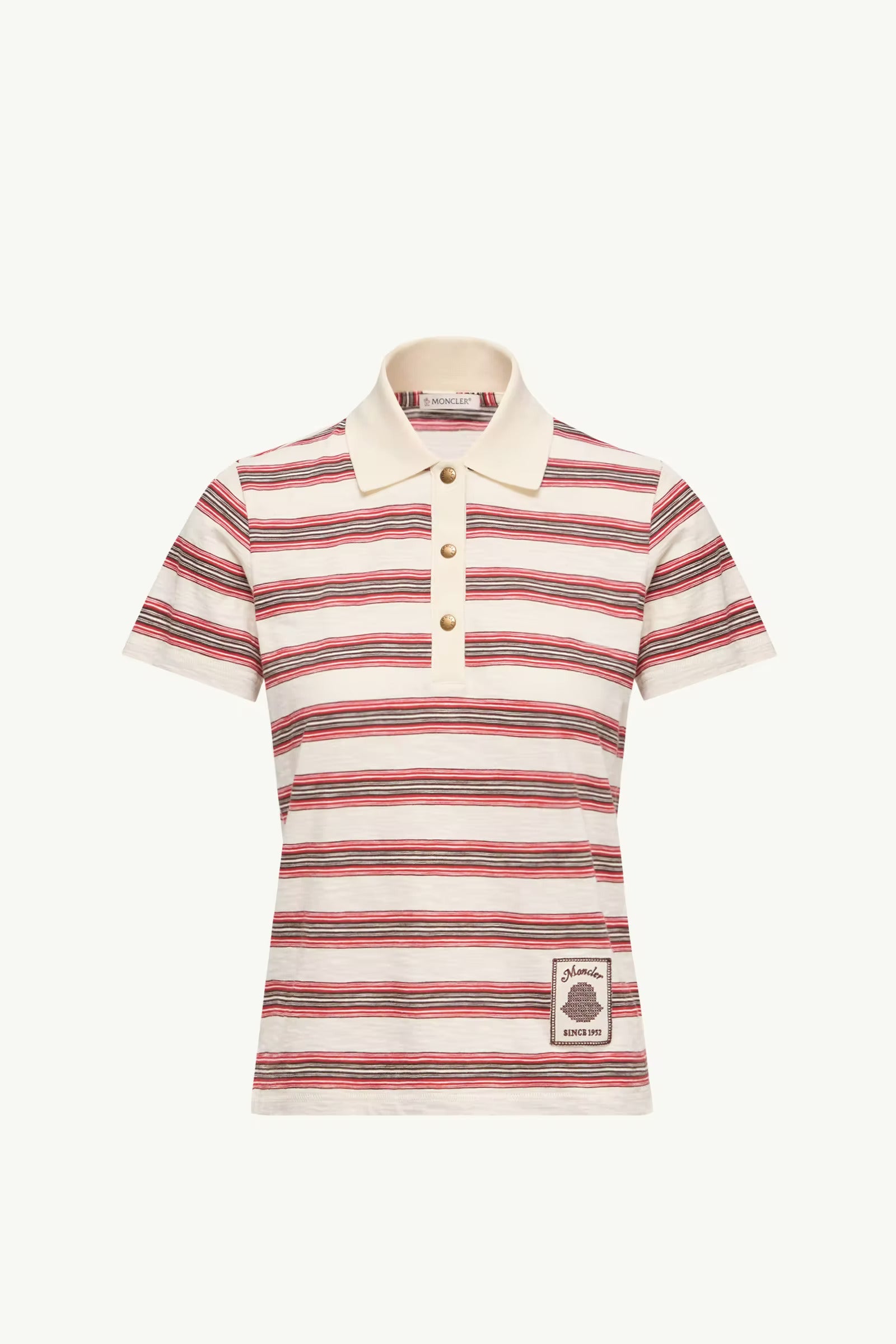 POLO EN COTON RAYÉ