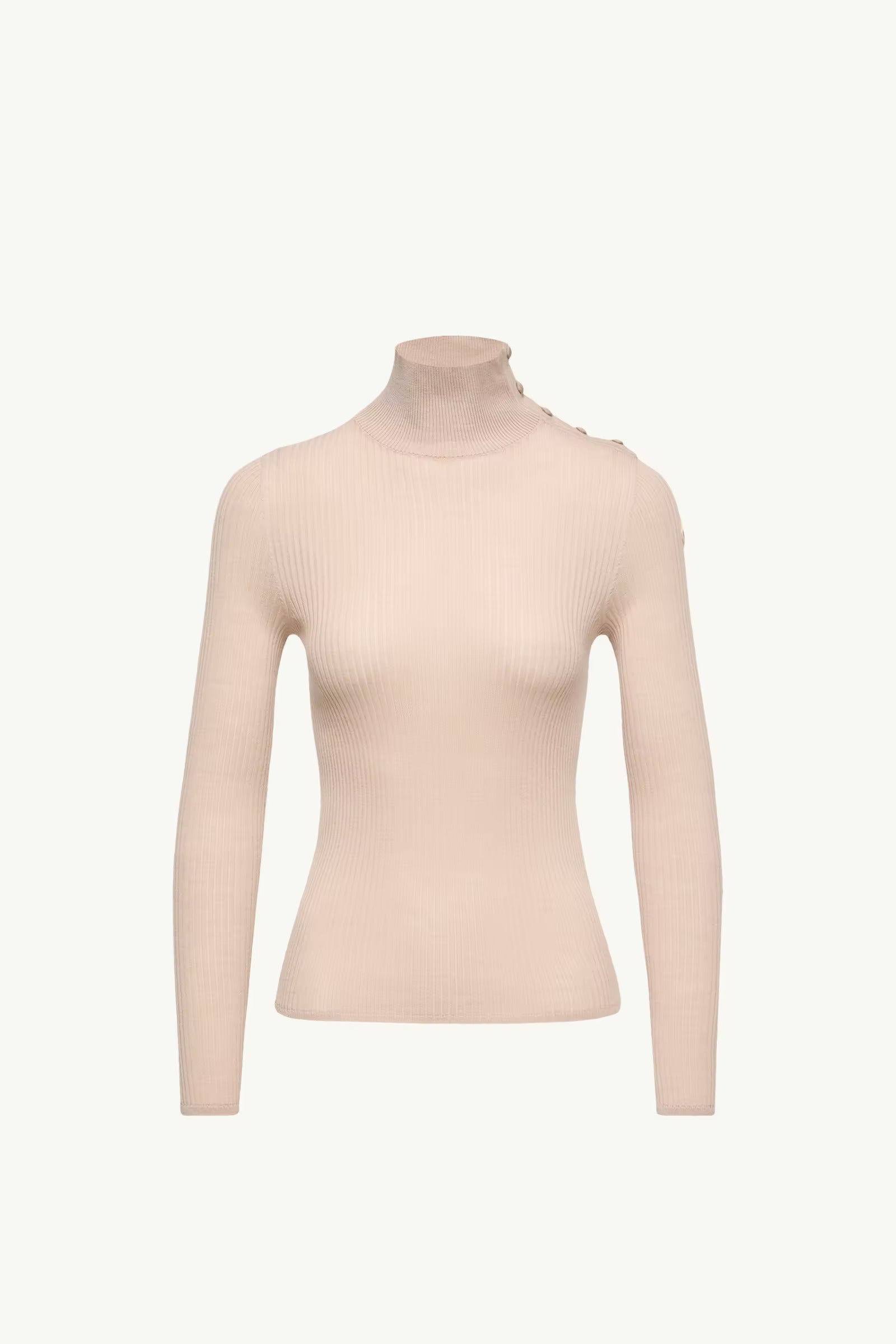 PULL COL ROULÉ EN LAINE