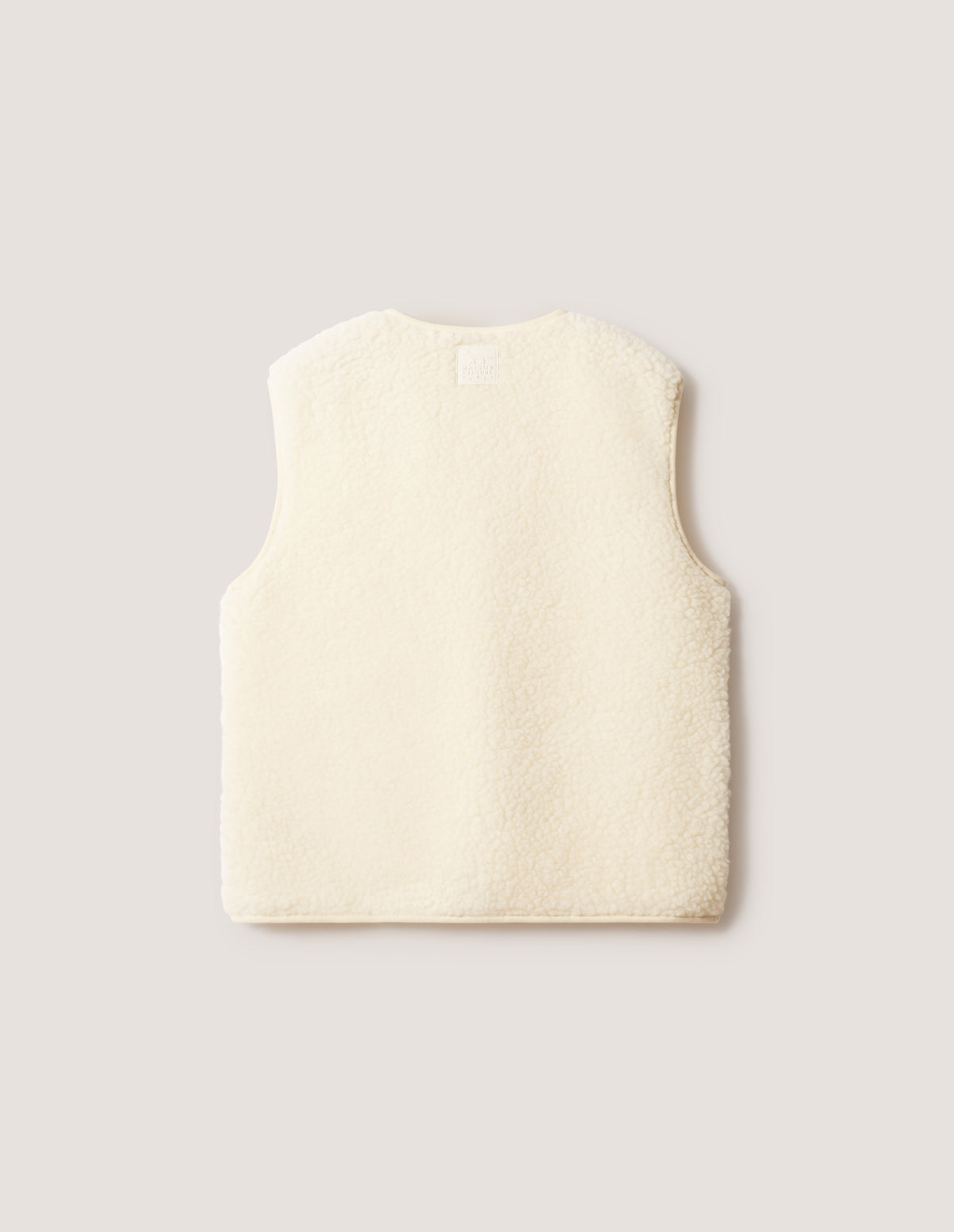 VESTE SANS MANCHE EN LAINE