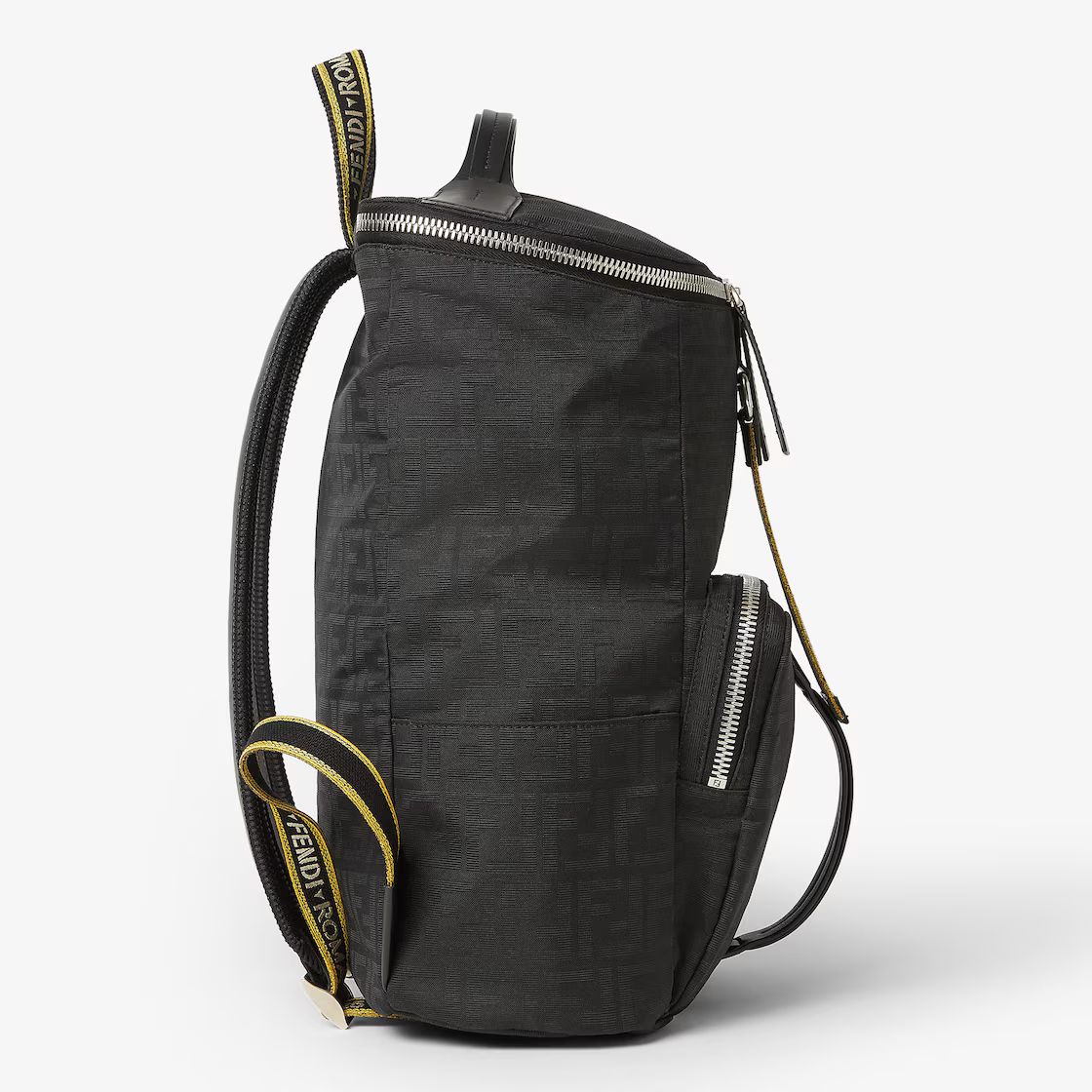 SAC À DOS TOURIST EN TISSU FF ZUCCA SUPERLIGHT NOIR